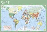 Svět - nástěnná mapa Žaket v měřítku 1: 28 500 000