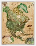 Severní Amerika - nástěnná mapa National Geographic (1)