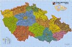 Česko - reliéfní nástěnná mapa (1)