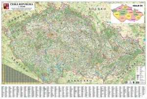 ČR - nástěnná mapa 350 - nástěnná mapa (1)